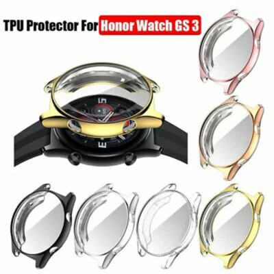 Fr Huawei Honor Watch GS3 Protective Bumper Case Screen Protector TPU Full Cover - Image 1 of 4