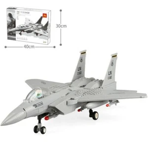 Wange Building Blocks Set F-15 Eagle Fighter 262 Pcs (4004) US Seller - Picture 1 of 5
