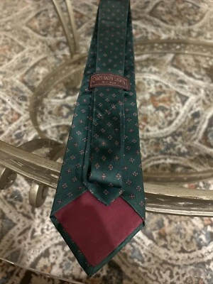 Corbata Ralph Lauren Chaps All Silk verde  Foto 1 de 4