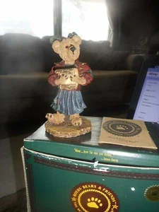Figura Cantante Boyd Bearstone Resina Osos Justina The Choir #228624 Edición Especial - Imagen 1 de 7