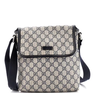 Gucci Flap Messenger GG Coated Canvas Small - Picture 1 of 8