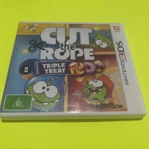 Cut The Rope Triple Treat - Nintendo 3DS Game PAL Genuine - Picture 1 of 3