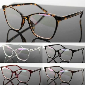 Cat Eye Klarglas Brille Damen Herren Mode Brille Vintage Retro - Bild 1 von 8