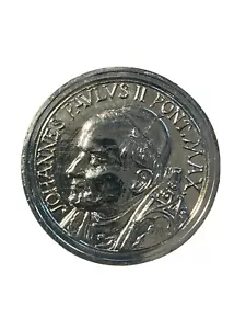 Moneta Papa Giovanni Pavlvs II Pont Max Los Angeles Memorial Colosseo Souvenir 97 - Foto 1 di 3