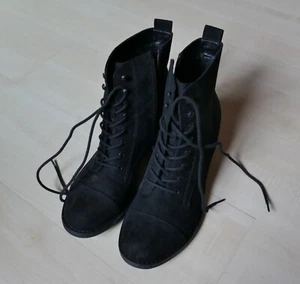Graceland Stiefeletten zum Schnüren, schwarz, neu und ungetragen, Größe 44 - Bild 1 von 7