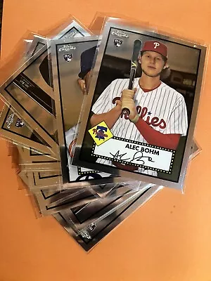 2021 Topps Chrome Platinum Anniversary Complete Your Set #1-350 Pick'em - Image 1 of 2