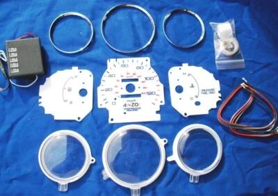 Medidores de brillo para Honda Civic DX 1996-2000 5 velocidades manual MT 7 colores blanco Foto 1 de 4