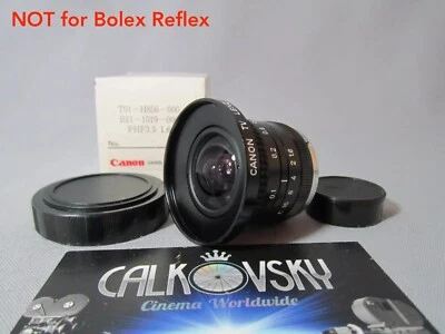 🔥CANON WIDE ANGLE FISHEYE 1.6/3.5mm C-MOUNT LENS GOPRO Raspberry Pi CAMERA CCTV - Image 1 of 4