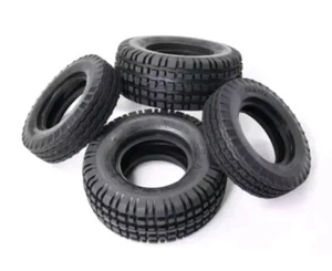 Juego de neumáticos delanteros y traseros Tamiya Rough Rider Buggy Champ 9805108 9805049 nuevo - Imagen 1 de 1