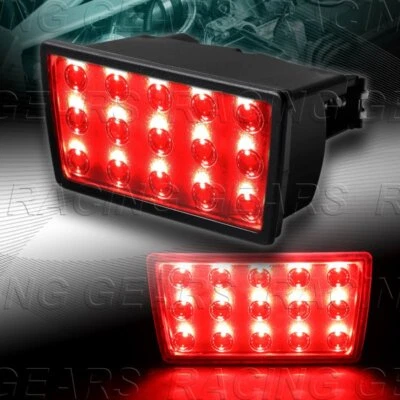 F1 JDM LENTE AHUMADA LED TRASERA TERCERA TERCERA LUZ FRENO LÁMPARA AJUSTE 11-21 SUBARU WRX STi Foto 1 de 4