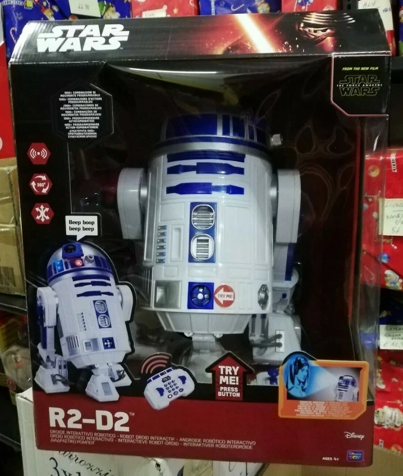 STAR WARS R2-D2 DROIDE INTERATTIVO ROBOTICO - Immagine 1 di 1