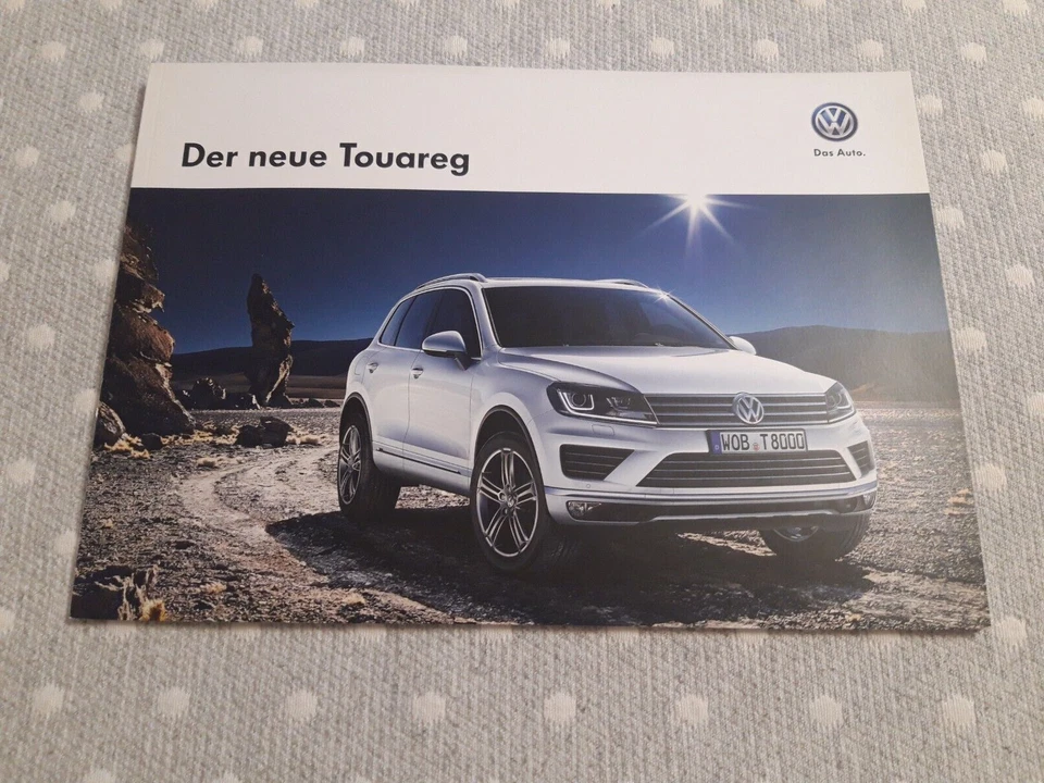 VW TOUAREG 2015 folleto completo catálogo folleto idioma alemán 48 páginas Foto 1 de 1