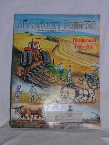 1976 THE AMERICAN FARMER Magazine - Foto 1 di 4