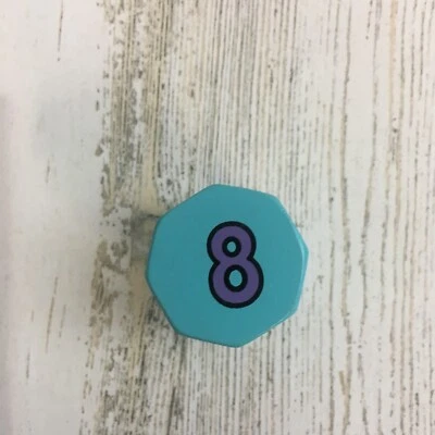 Reloj Clasificador Forma Melissa & Doug Pieza de Repuesto Número 8 Octágono Foto 1 de 3