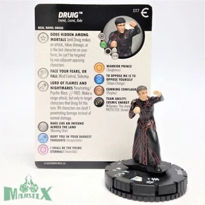 Conjunto de película Heroclix Eternals Druig #017 Gravity Feed figura con tarjeta! - Imagen 1 de 1