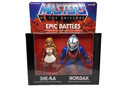 Figuras de acción 2018 MOTU Epic Battles: She-Ra & Hordak Super 7 Mattel Foto 1 de 4