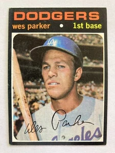 1971 Topps #430 Wes Parker (Los Angeles Dodgers)    CENTERED! - Picture 1 of 2
