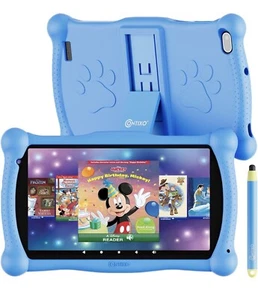 Contixo 7" Kids 32GB Wi-Fi Android Tablet w Disney eBooks Bundled Item ,Blue - Picture 1 of 1