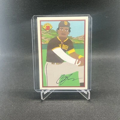 2021 Topps Wave 2 1989 Bowman By Keith Shore #19 CJ Abrams -  San Diego Padres - Image 1 of 2