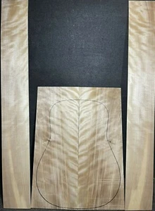 ECO-FRIENDLY TONEWOOD, FLAMED YELLOW BIRCH BACK AND SIDES SET FOR DREADNAUGHT - Bild 1 von 5