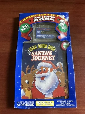Vintage 1995 Christmas Santas Journey Book & Cassette Tape - Image 1 of 4