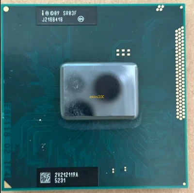 Intel Core i7 2620M SR03F 2.7GHz 4MB Dual Core PPGA988 Notebook Processor CPU - Image 1 of 4