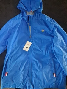 Neu mit Etikett Jingle Bongala blaue Regenjacke mit Kapuze Jungen Größe 12-14 - Bild 1 von 4