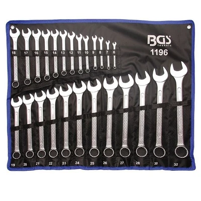 SET DI CHIAVI COMBINATE BGS 6-32 MM SET DI UTENSILI PER CHIAVI COMBINATE DA 25 P - Immagine 1 di 2