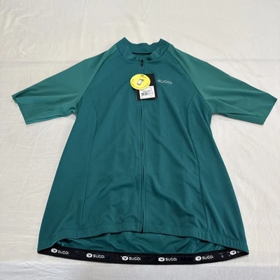 Camiseta deportiva de ciclismo Sugoi Essence 2 para mujer 1P vintage verde - nueva con etiquetas Foto 1 de 4
