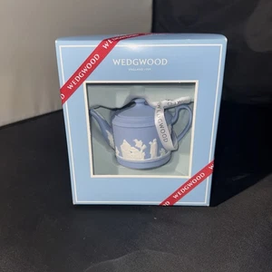 Wedgwood KULTIGE WEIHNACHTEN TEEKANNE Jaspis blau BAUMSCHMUCK # 40024152 - Bild 1 von 10