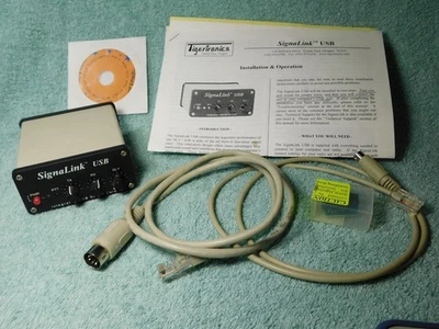 TIGERTRONICS SIGNALINK USB SLUSB - sound card radio interface unit for ham radio - Image 1 of 4