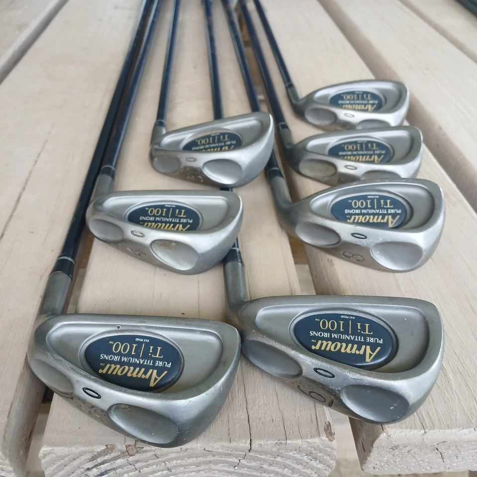 Tommy Armour Ti100 Mens Irons 3-9, International Model, Regular, Made In USA - Image 1 of 4