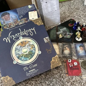 Wizardology The Game Complete Board Game 2005 Sababa Book of Secrets of Merlin - Picture 1 of 8