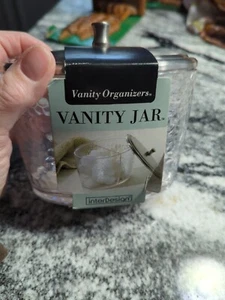 InterDesign Divided Vanity Jar From Bed Bath and Beyond - Picture 1 of 5