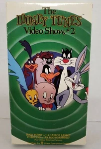 The Looney Tunes Video Show, #2 WARNER BROS (VHS, 1989) BUGS BUNNY, PORKY PIG - Picture 1 of 8