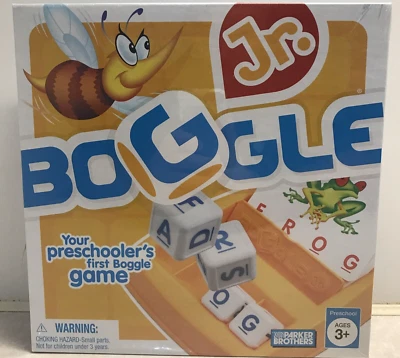 Boggle Jr. 2005 Your Preschooler’s first Boggle Game Brand New Sealed - Image 1 of 2
