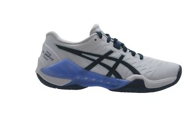 ASICS Blast FF2 White French Blue Indoor Shoes 1072A046 103 Handball Shoes - Image 1 of 4