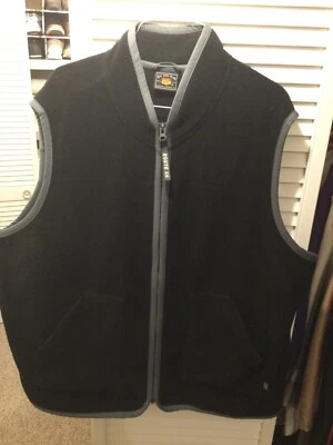 Chaleco polar Route 66 negro damas 3X años 90 vintage usado excelente estado cálido Foto 1 de 4