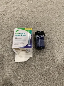 ONETOUCH Ultra Plus Test Strips (1-Box, 30ct) - EXP 08/31/2024 - Picture 1 of 2