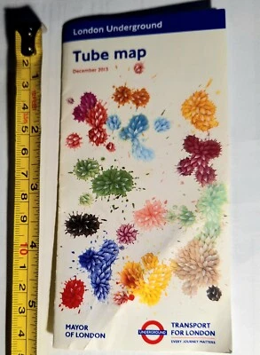 Mapa del metro de Londres Foto 1 de 4
