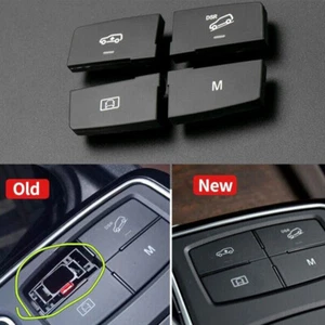 4pcs Center Switch Button Cover Fit for Mercedes-Benz ML GL GLE GLS W166 X166 - Picture 1 of 5