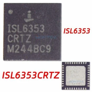 IC chipset puce ISL6353CRTZ ISL6353 Régulateur PWM mémoire DDR VR12 QFN-40 - Imagen 1 de 1