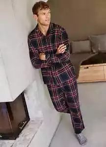 FREEMANS Checked Flannel Pyjamas Size 46 (fm148-2) - Picture 1 of 3