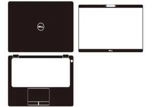 Cubierta adhesiva de piel de carbono para computadora portátil para DELL Latitude 5300 13.3" pantalla no táctil - Imagen 1 de 29