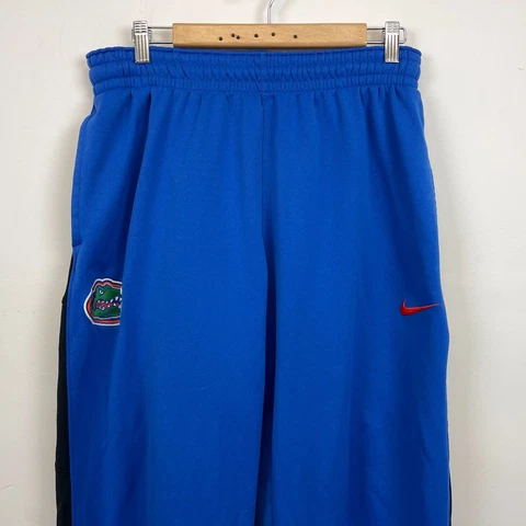 Nike Elite Florida Gators Therma Fit Sweatpants NCAA College Zippered Leg Sewn L Cover
