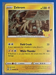 Zekrom 010/025 Celebrations Holo Rare Pokemon TCG NM/Near Mint + Card Saver - Bild 1 von 2