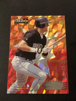 1996 Collector's Choice You Crash the Game Larry Walker (July 18-21) #CG16.2 HOF - Image 1 of 2