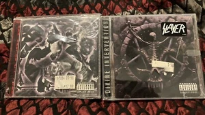 SLAYER- 2 CD’s - UNDISPUTED ATTITUDE & DIVINE INTERVENTION (New & Sealed) - Picture 1 of 4