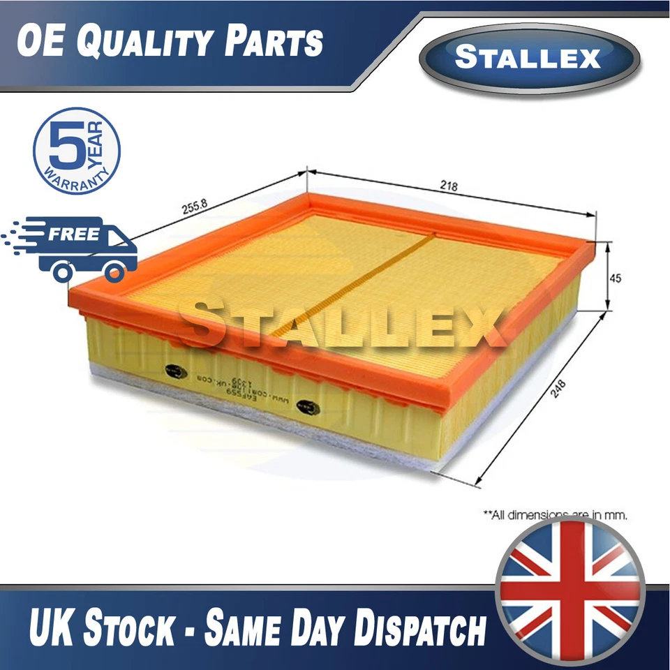 Filtro de aire Stallex se adapta a Ford Ka 1997-2008 Street Ka 2003-2005 1.0 1.3 1.6 Foto 1 de 2