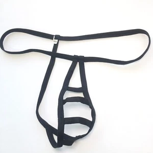 K4821 NEW Mens String Thong Cage Sling Loop Quality Strings - Picture 1 of 5